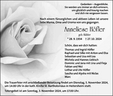 Ankündigung