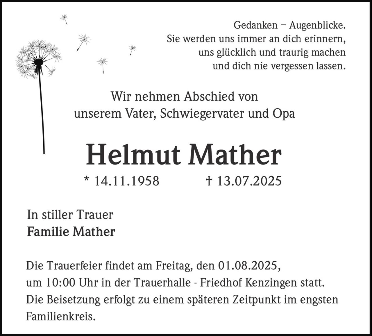 Ankündigung