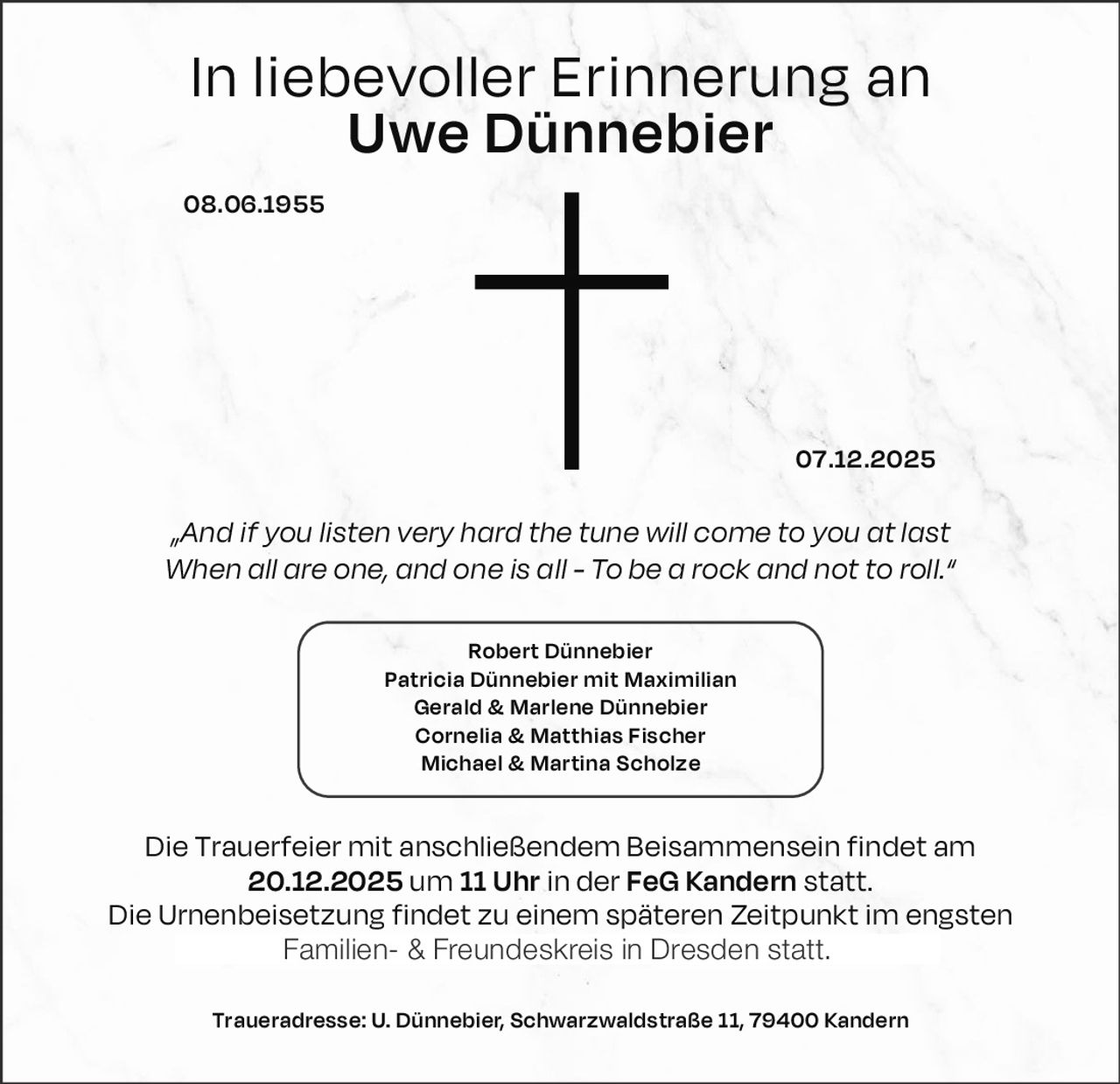 Ankündigung