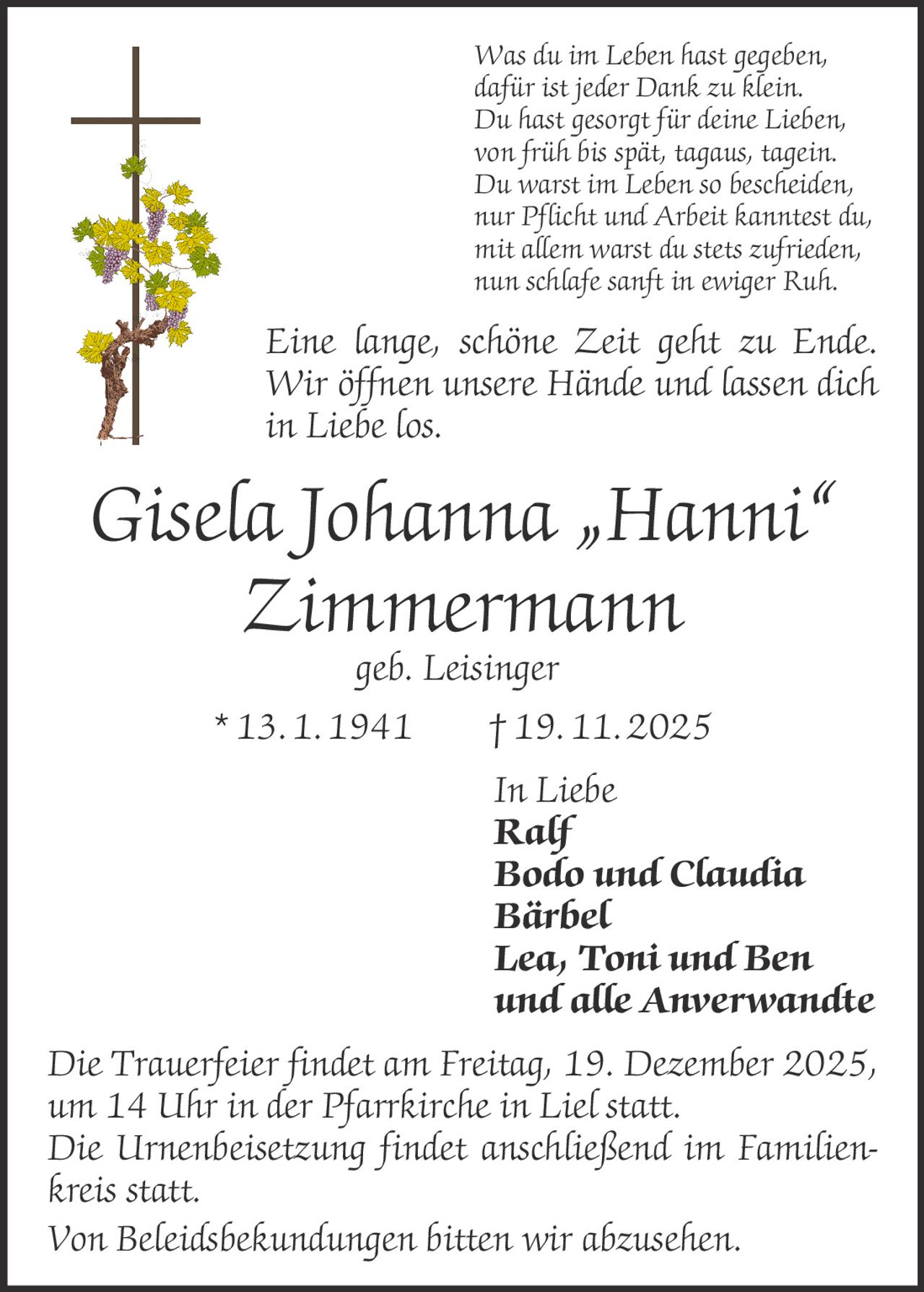 Ankündigung