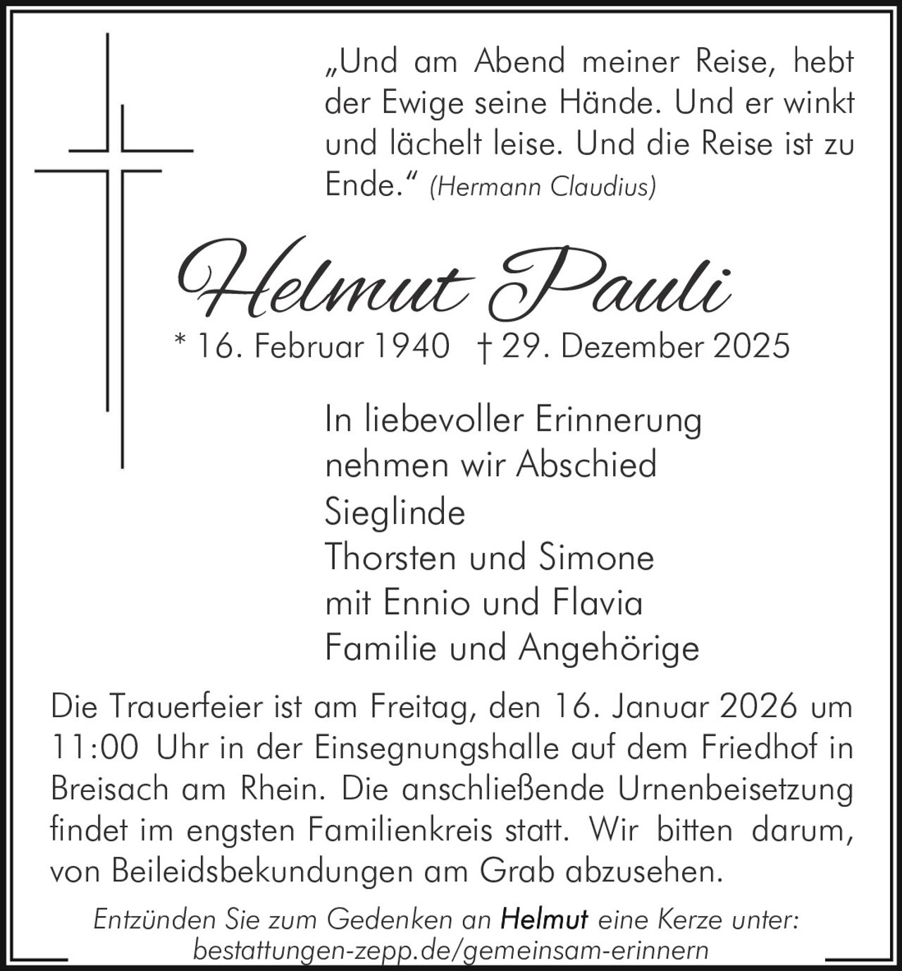 Announcement