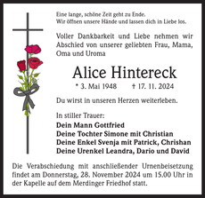 Ankündigung