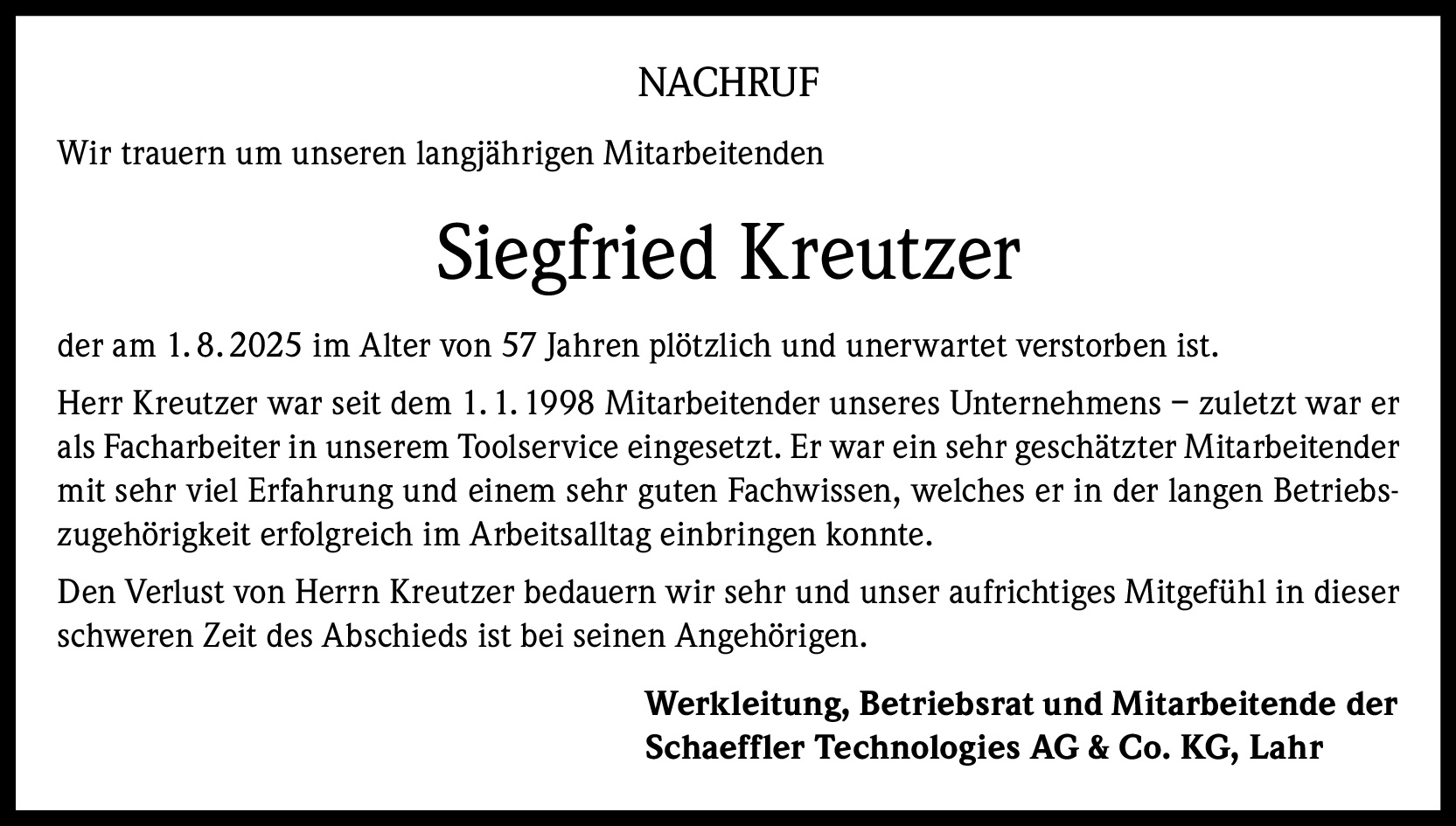 Siegfried Kreutzer
