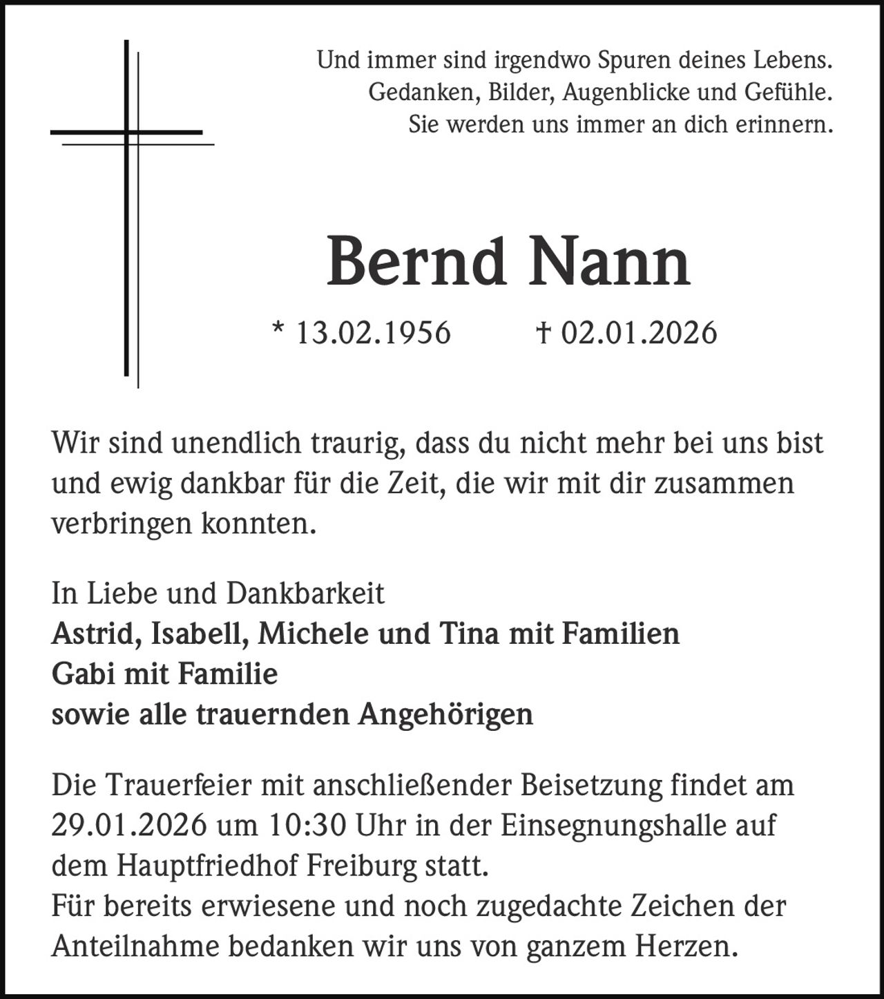 Ankündigung