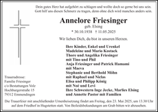 Ankündigung