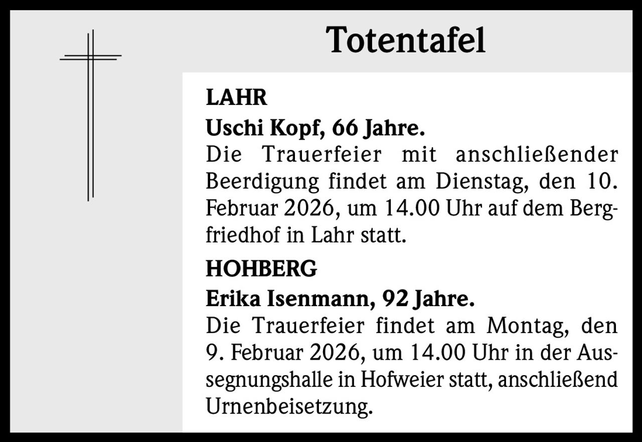 Ankündigung
