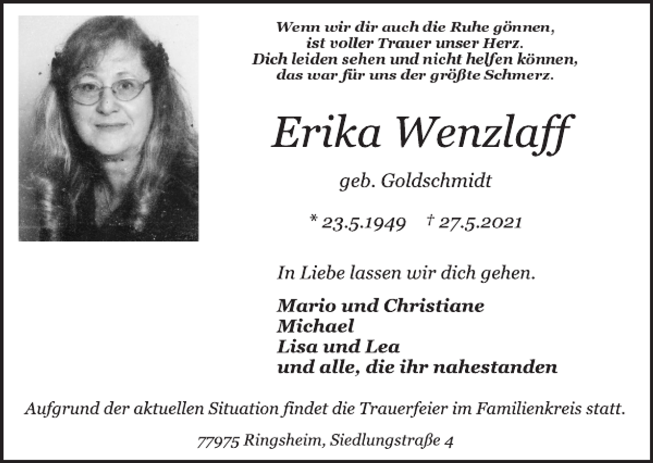 <p>Wenn wir dir auch die Ruhe gönnen,<br />ist voller Trauer unser Herz.<br />Dich leiden sehen und nicht helfen können,<br />das war für uns der größte Schmerz.</p>