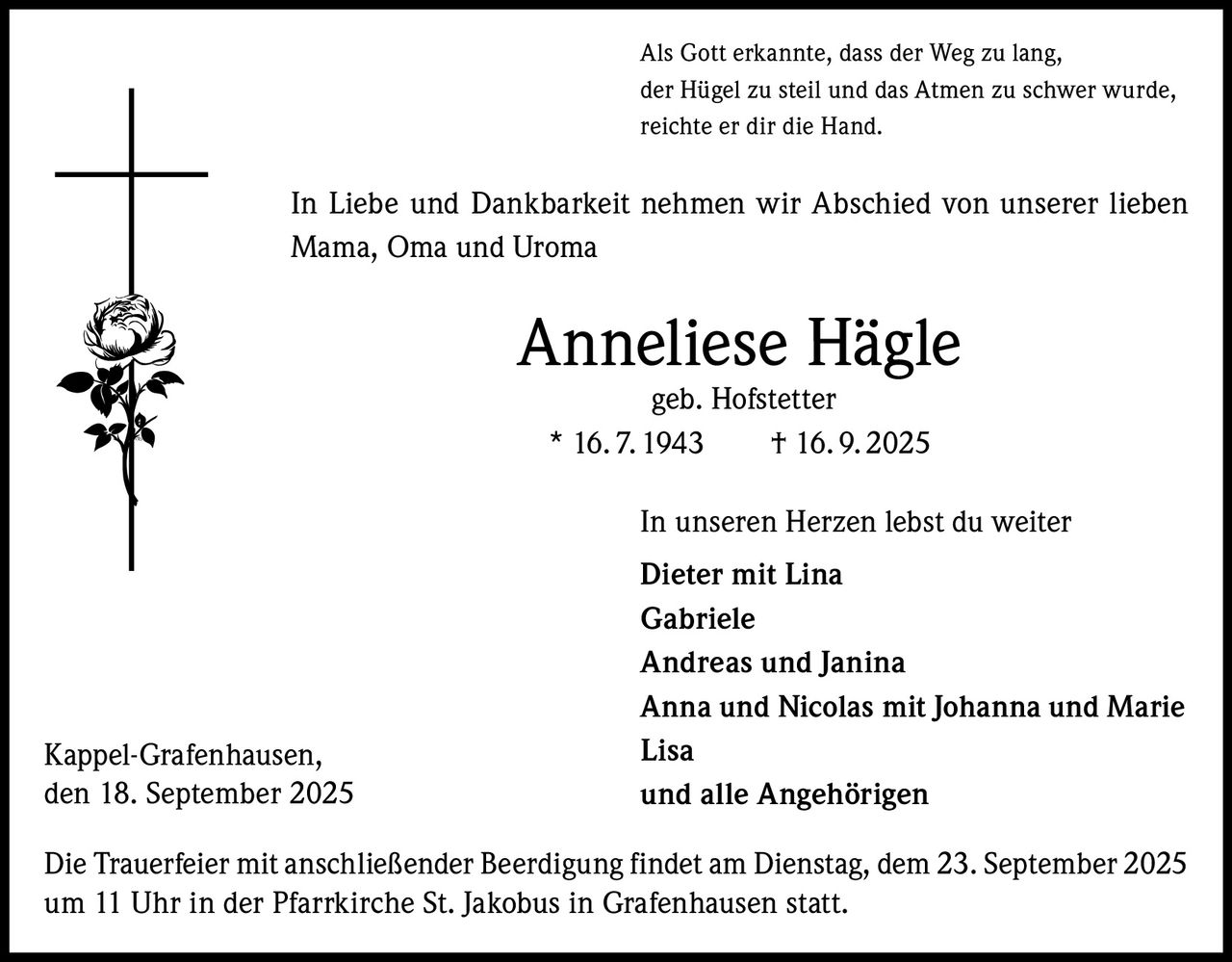 Ankündigung