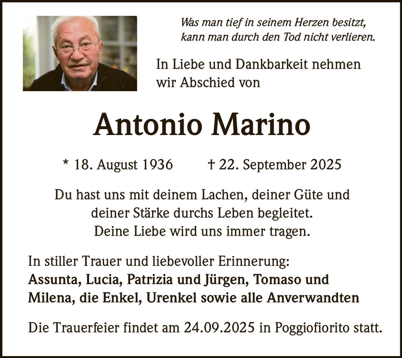 Ankündigung