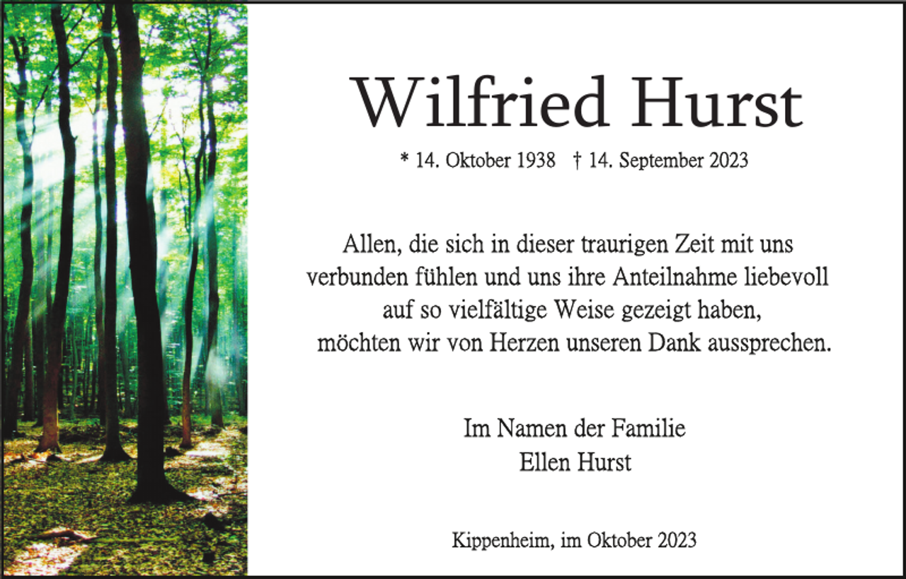 <p>Wilfried Hurst</p>