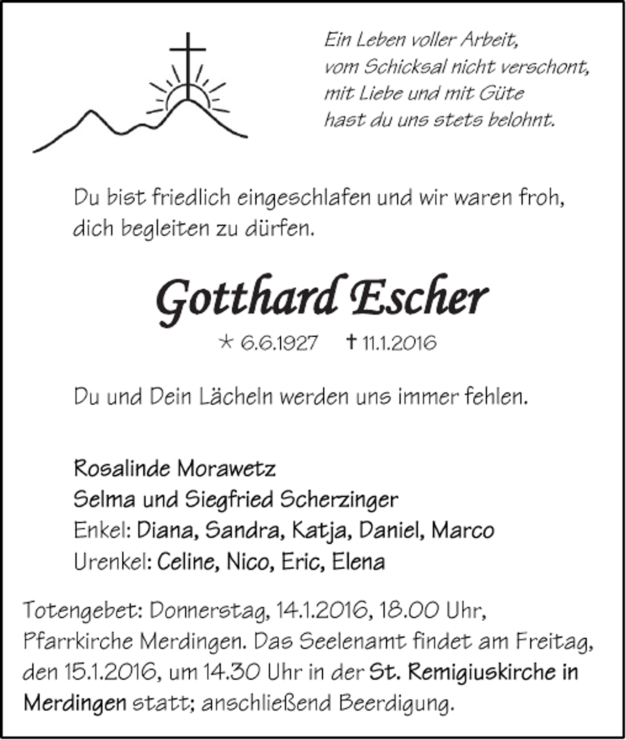 <p>Gotthard Escher<br /></p><p></p>