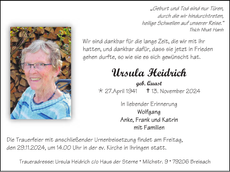 Ankündigung