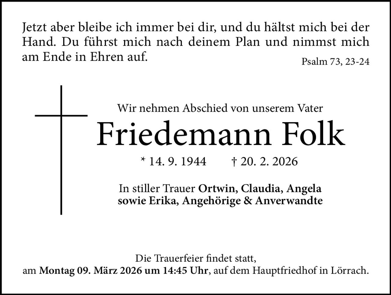 Ankündigung
