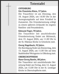 Ankündigung
