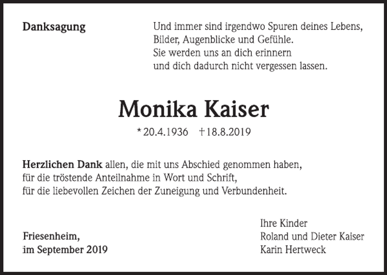 <p>Friesenheim,<br />im September 2019</p>