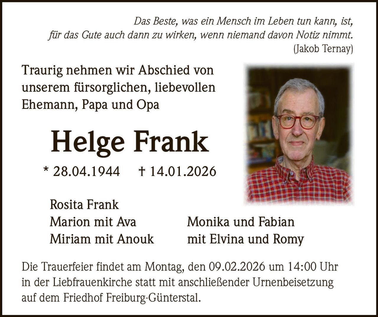 Ankündigung