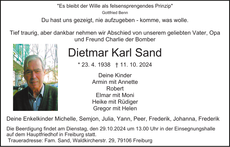 Ankündigung