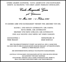 Ankündigung