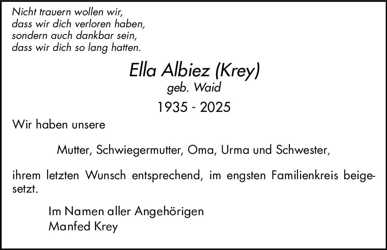 Ankündigung