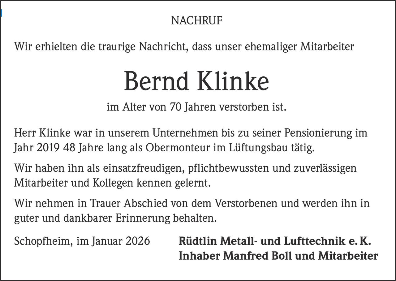 Ankündigung