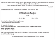 Ankündigung