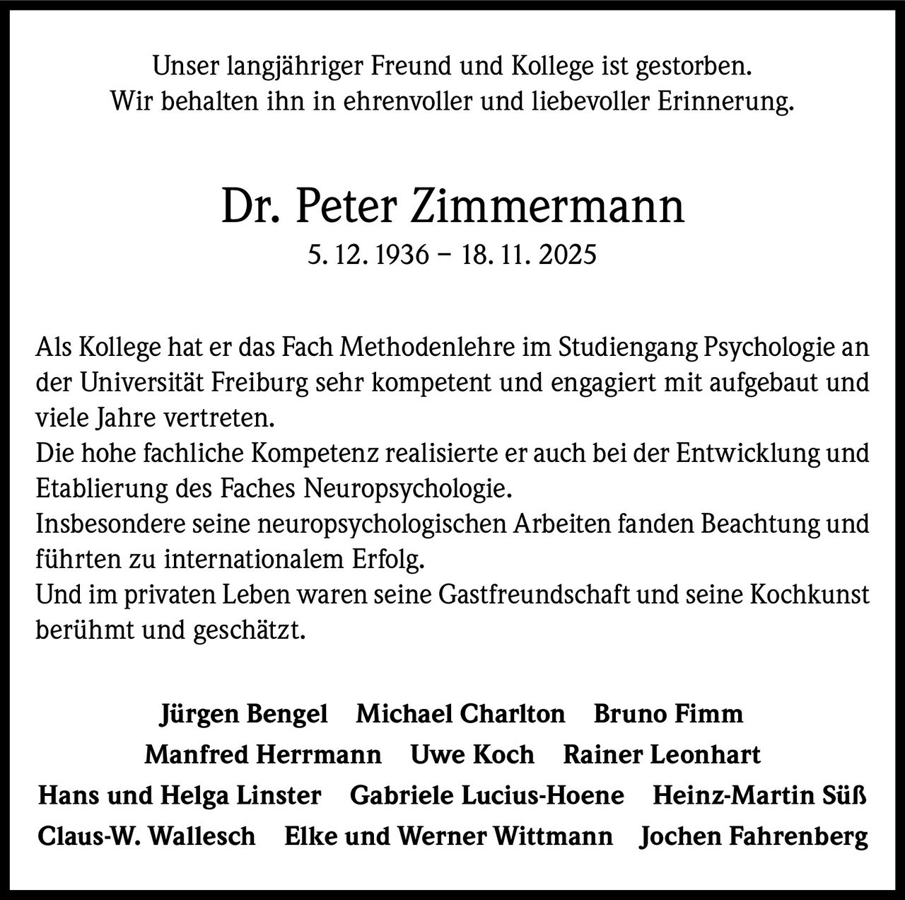 Ankündigung