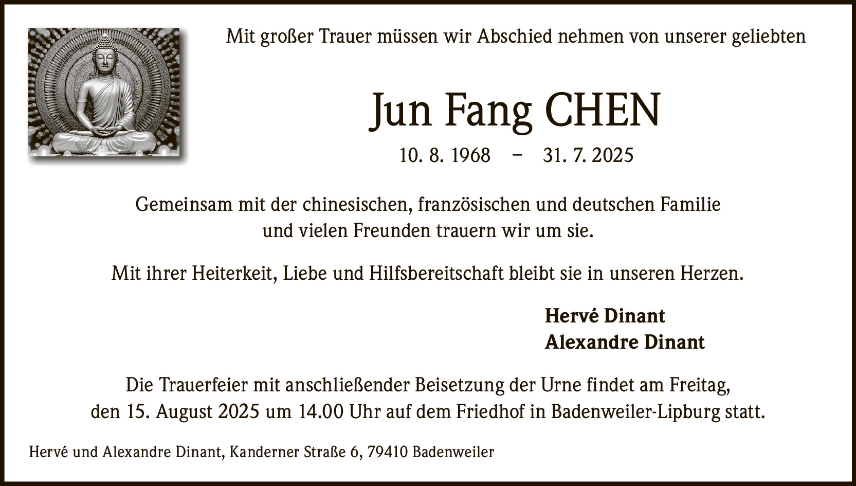 Jun Fang Chen