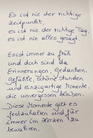 Vom User ausgewähltes Bild