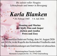 Ankündigung