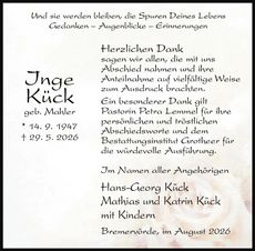 Ankündigung