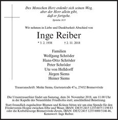 Ankündigung
