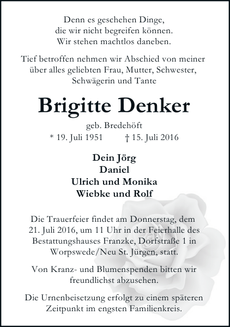 Ankündigung