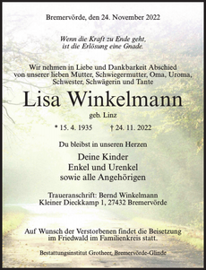 Announcement
