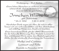 Ankündigung