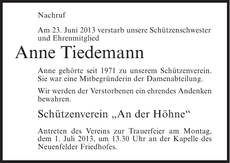 Ankündigung