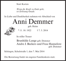 Ankündigung