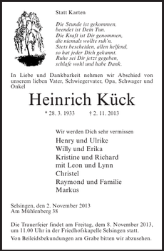 Ankündigung