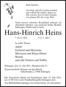Ankündigung