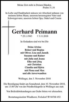 Ankündigung