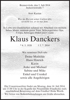 Ankündigung