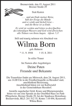 Announcement