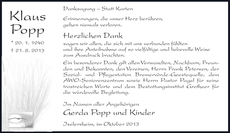 Ankündigung