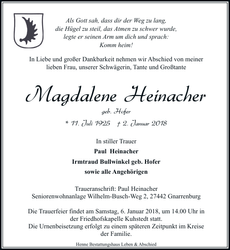 Ankündigung