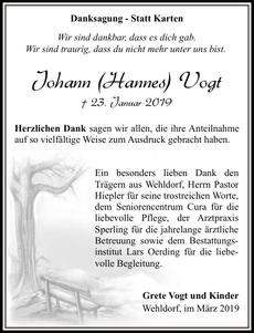 Ankündigung