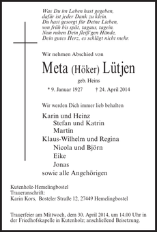 Ankündigung