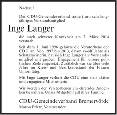 Ankündigung
