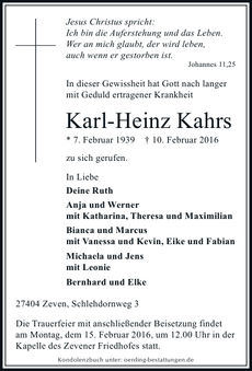 Ankündigung