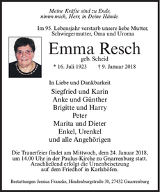 Ankündigung