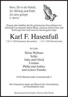 Ankündigung