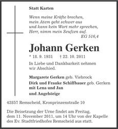 Ankündigung